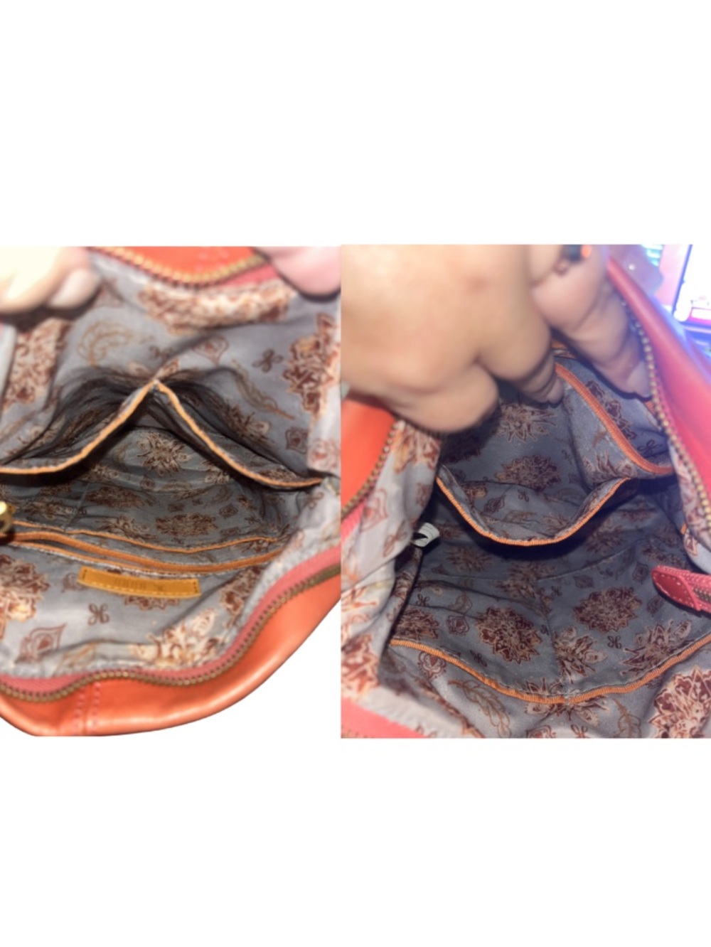 Beautiful HOBO
“Delilah"
Coral Leather Crossbody Bag - Picture 12 of 16